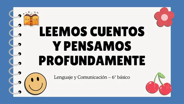 Estrategias de comprensión lectora (cuetnos sextos básicos)