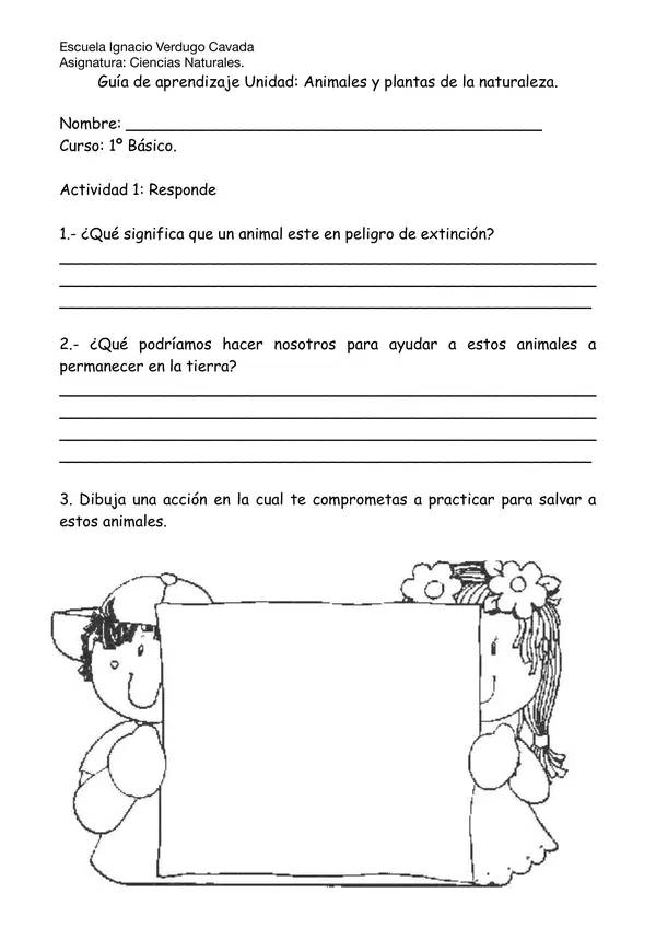 Los animales en peligro de extinción