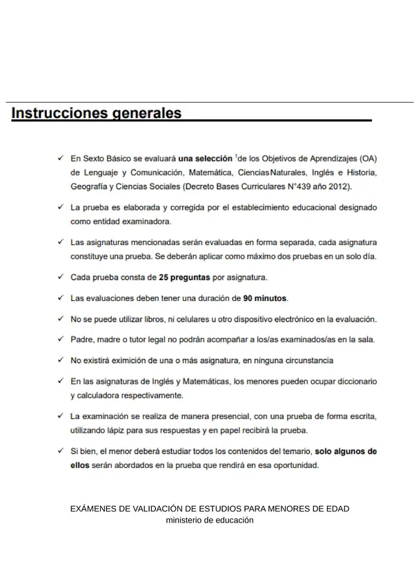 Ensayo 6°Básico 2026 EXAMEN LIBRE