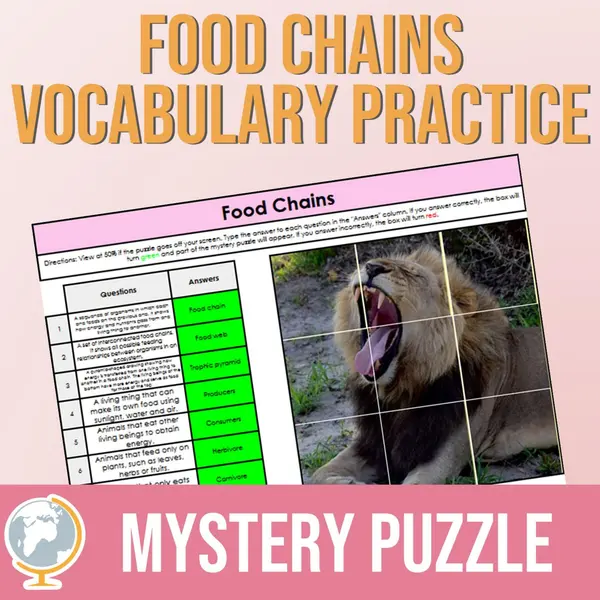 Food Chain Mystery Puzzle