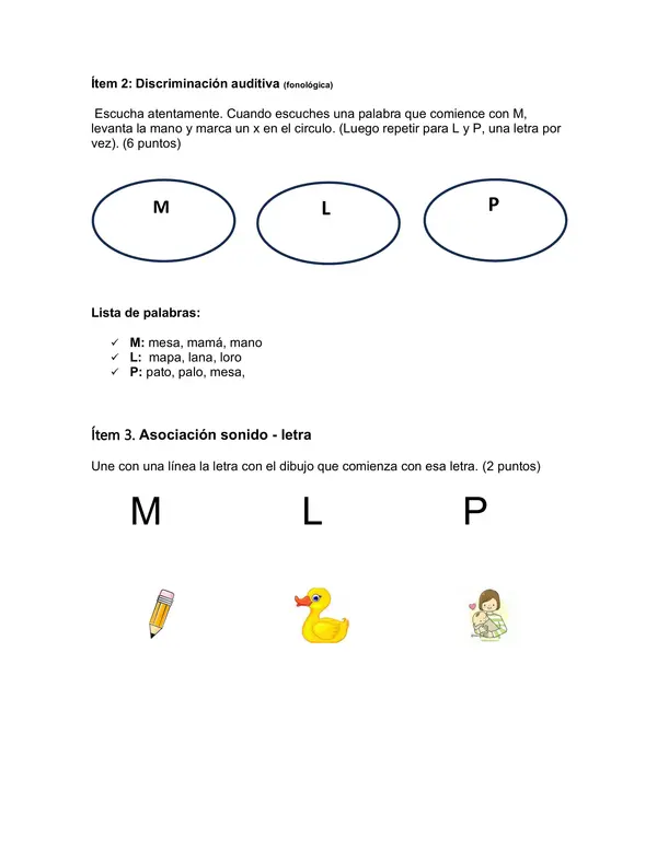 Evaluación Diagnóstica - Método Matte