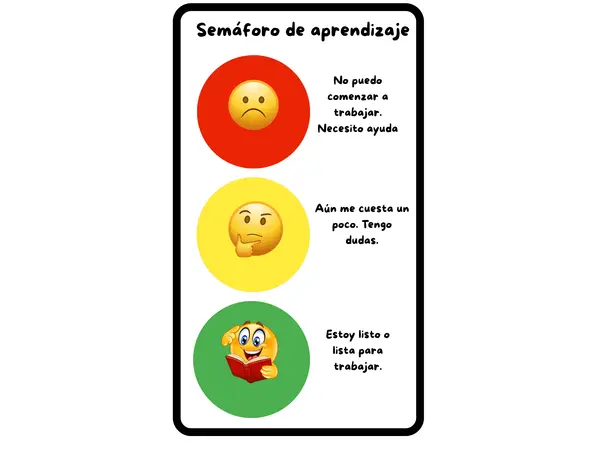 Semáforo de aprendizaje 