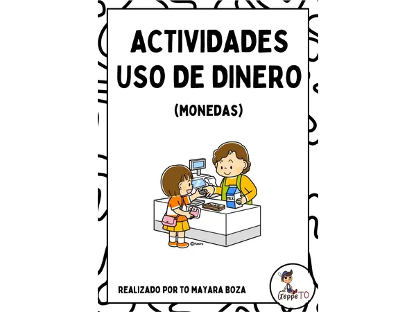 Cuadernillo uso de dinero (monedas)