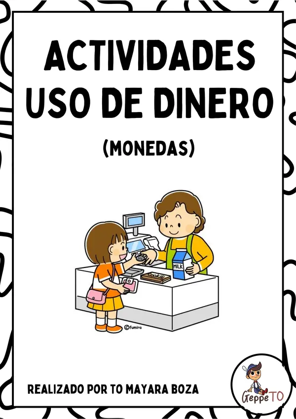 Cuadernillo uso de dinero (monedas)