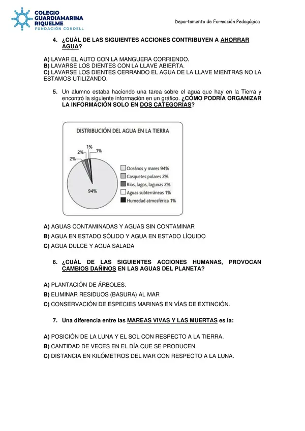 Evaluación de Ciencias Naturales (A.C) 