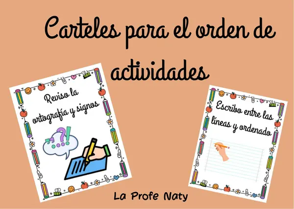 Carteles de recordatorio cómo entregar sus tareas y actividades
