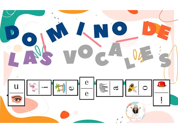 Domino de las vocales