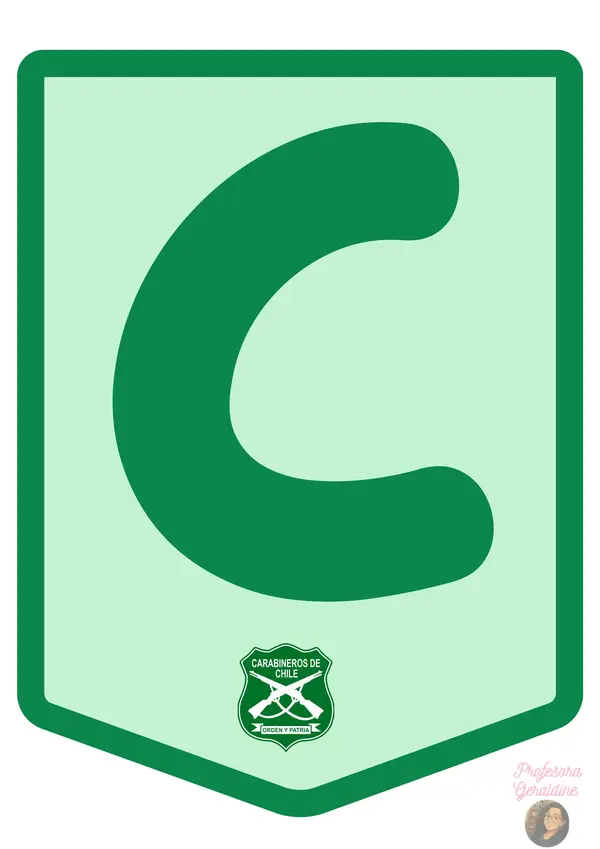 Banderin dia del Carabinero
