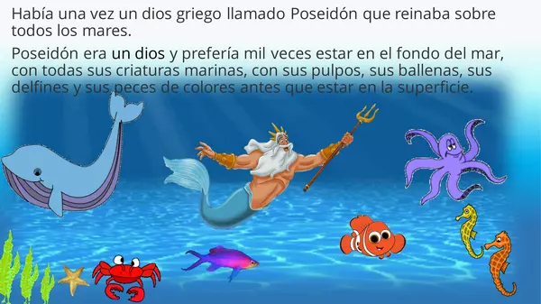 PPT cuento Poseidón 