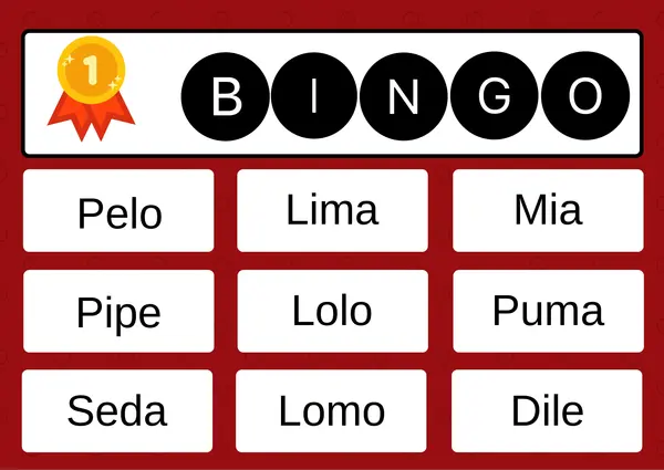 BINGO  (M, P, L, S D)
