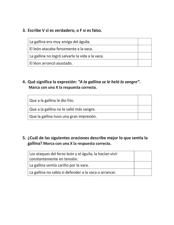 Comprensión Lectora 2° básico.
