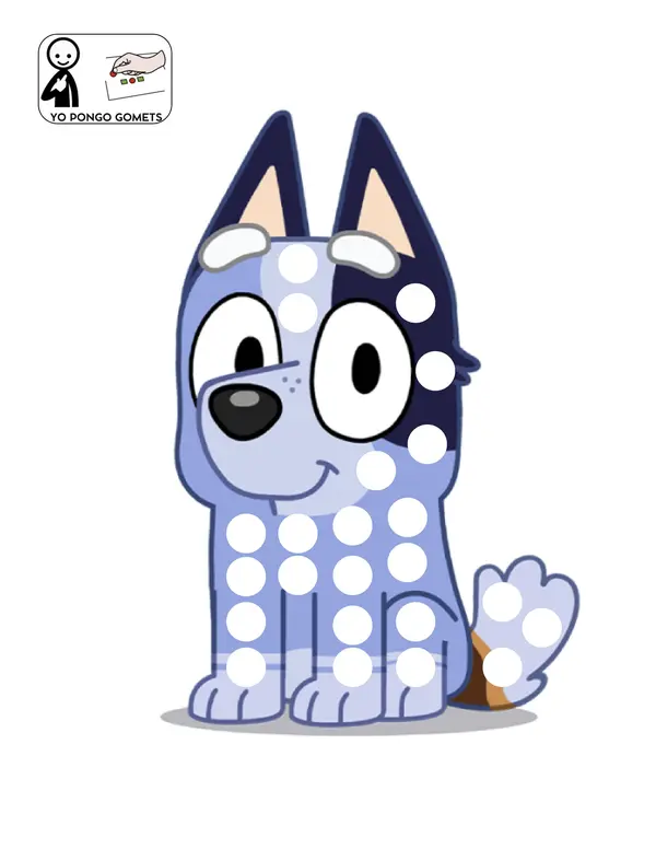 Libro de Gomets - BLUEY