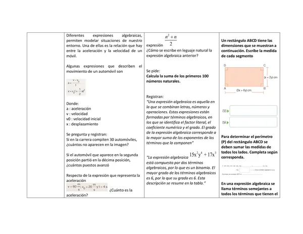 Planificación Clase a Clase: Julio | Matemática 8° Básico