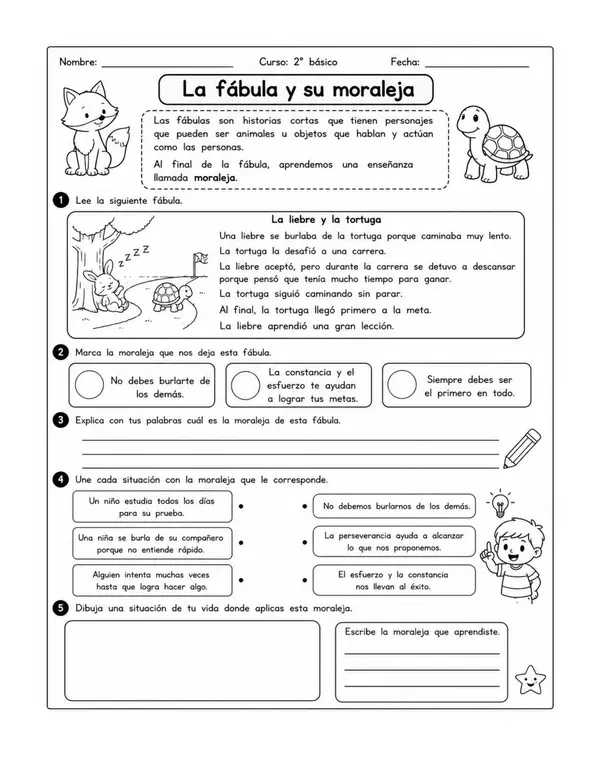 La  fábula 