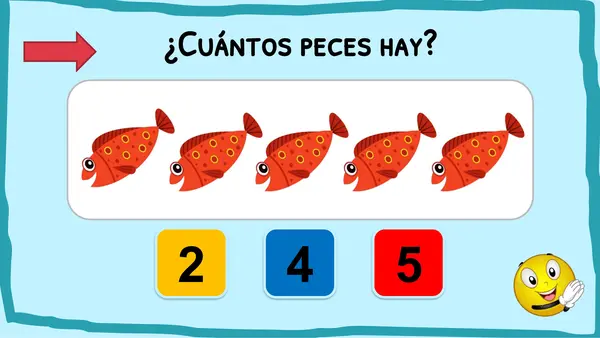 Conteo del 1 al 5