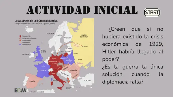 Unidad 1. Segundos Medios. Segunda Guerra Mundial. 