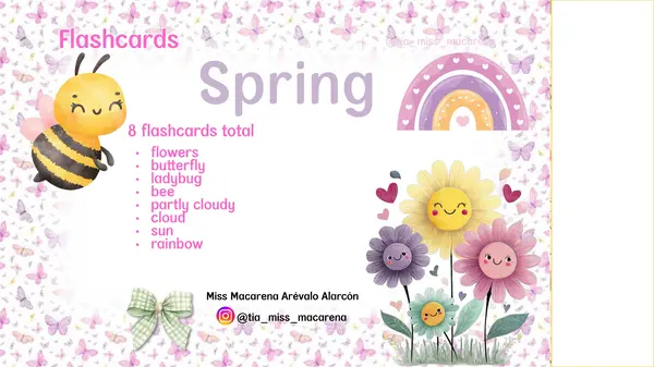 Spring Flashcards