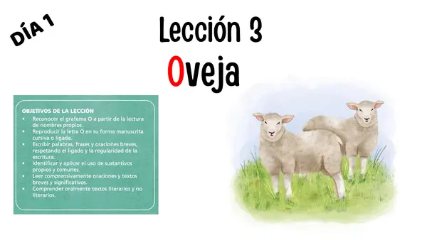 Oveja lección 3 Parte 2 Método matte