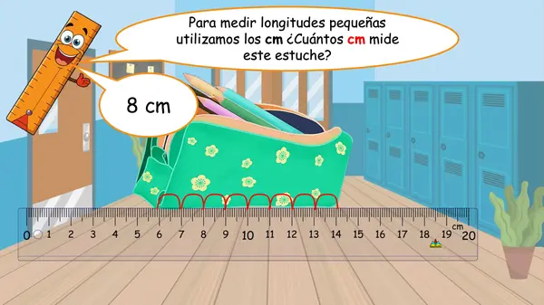 ppt longitudes centímetros y metros