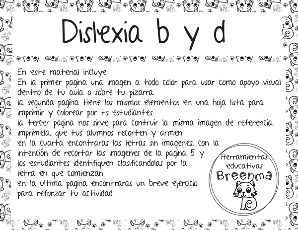 Dislexia B Y D | Profe.social