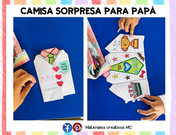 CAMISA SORPRESA PARA PAPÁ