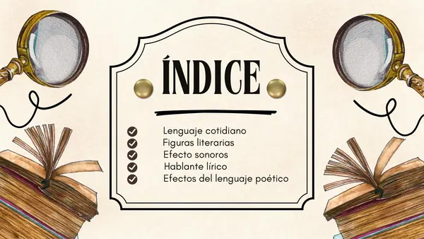  “Género lírico y figuras literarias” - 7 básico