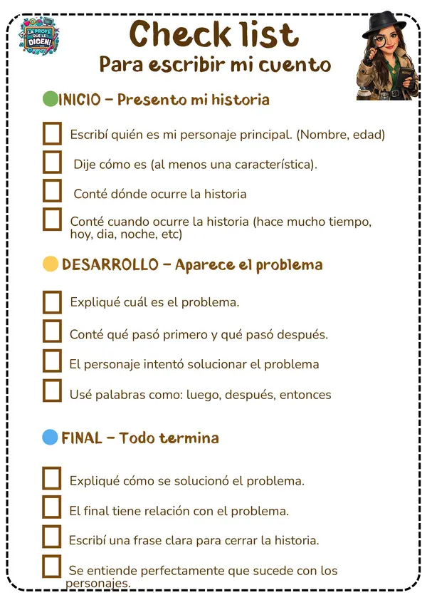 ✏️ Pack de Checklist para Potenciar la Escritura en Educación Básica