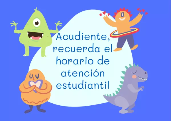 Recordatorio para los padres de familia o acudientes
