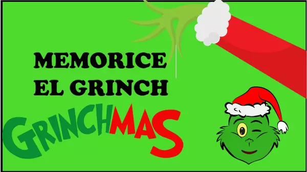 Memorice navideño el Grinch