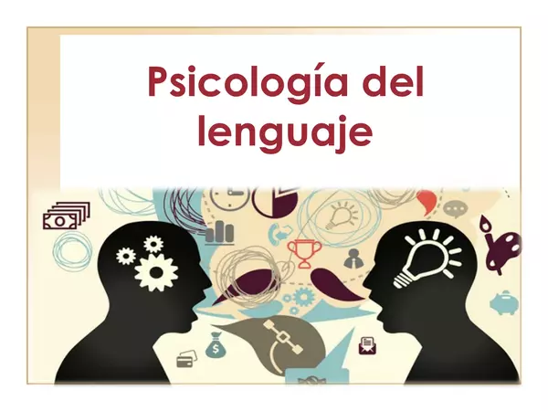 Ppt - Piscología del lenguaje