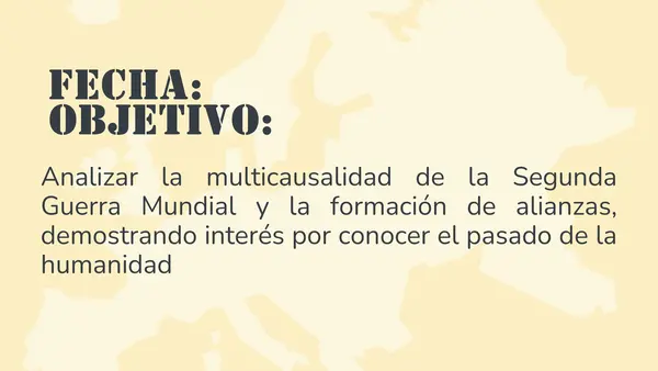 Unidad 1. Segundos Medios. Segunda Guerra Mundial. 