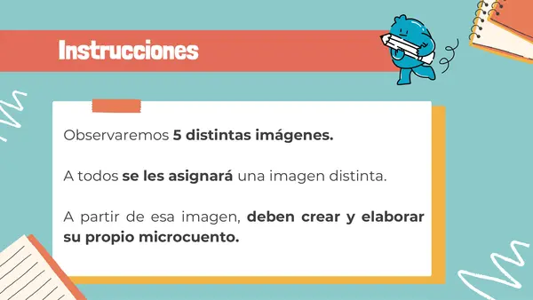 Actividad: Elaborar un cuento a partir de una imagen 