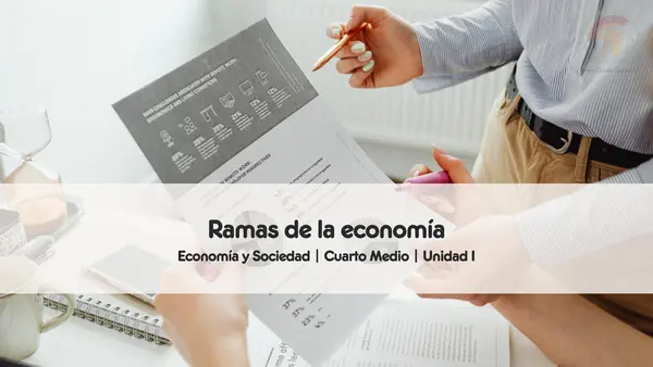 Ramas de la economía | Economía y Sociedad