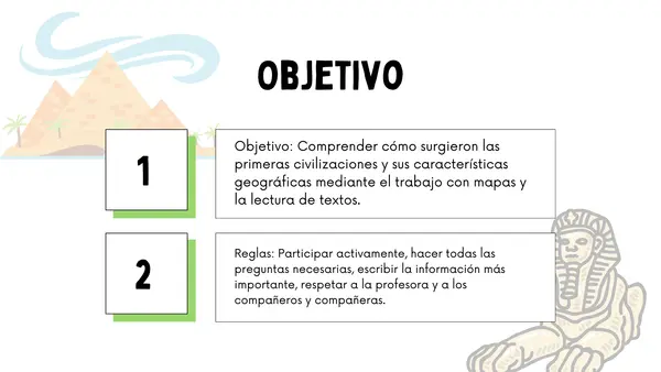 Las primeras civilizaciones – Presentación editable para 7° básico
