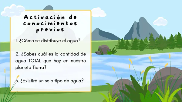 ¿Cómo se distribuye el agua?