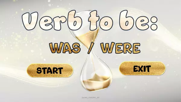 Verb to be : WAS / WERE