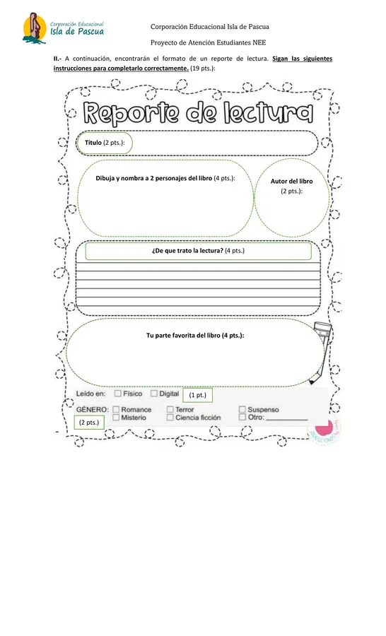 EVALUACIÓN LECTURA DOMICILIARIA  6° LENGUAJE Y COMUNICACIÓN  “LA EDAD DEL PAVO” (A.C)