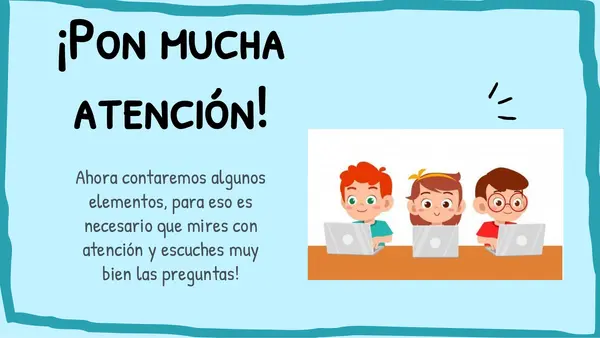 Conteo del 1 al 5