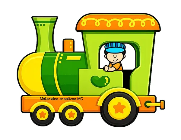 Tren de los Números del 1 al 100