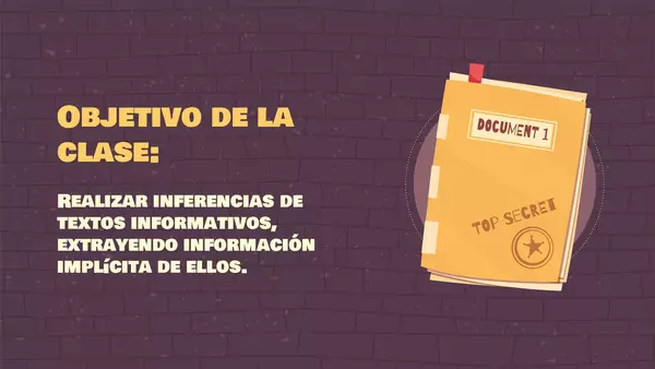 Clase Inferir a partir de textos informativos