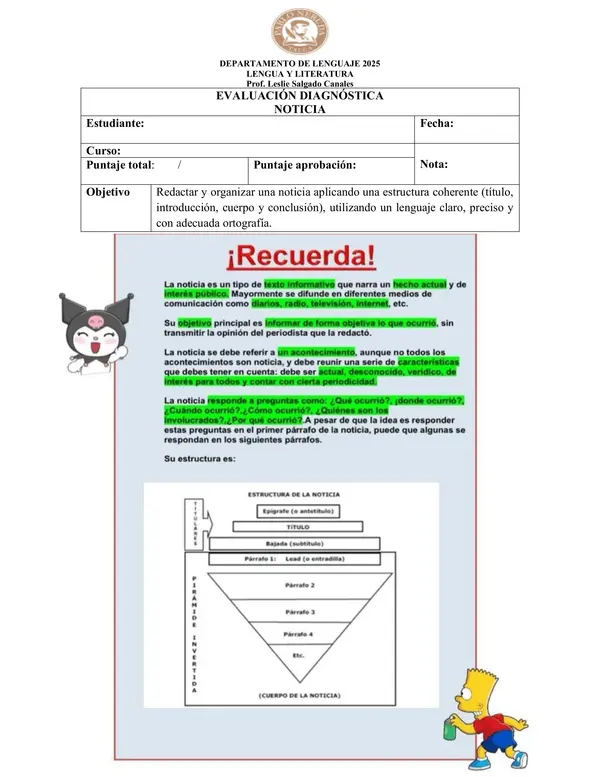 Diagnostico noticia
