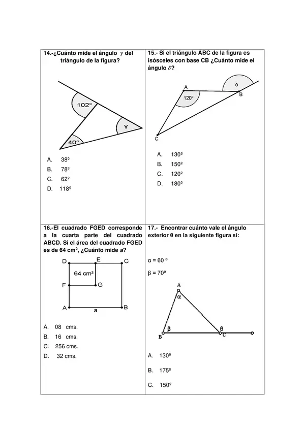 PRUEBA DIAGNOSTICO MATEMATICA, CON SOLUCIONES CATEGORIZADAS  OCTAVO BASICO