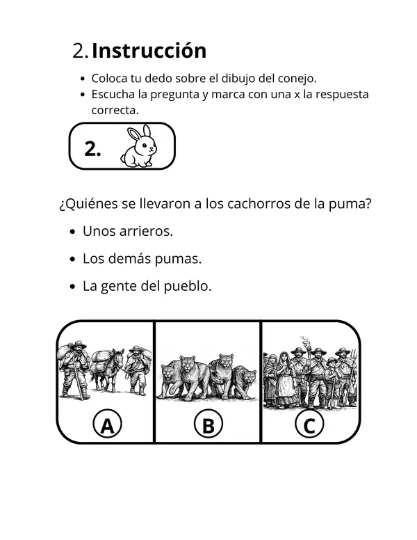 Diagnóstico de Comprensión Lectora con Imágenes | Nivel Inicial – No Lectores / NEE