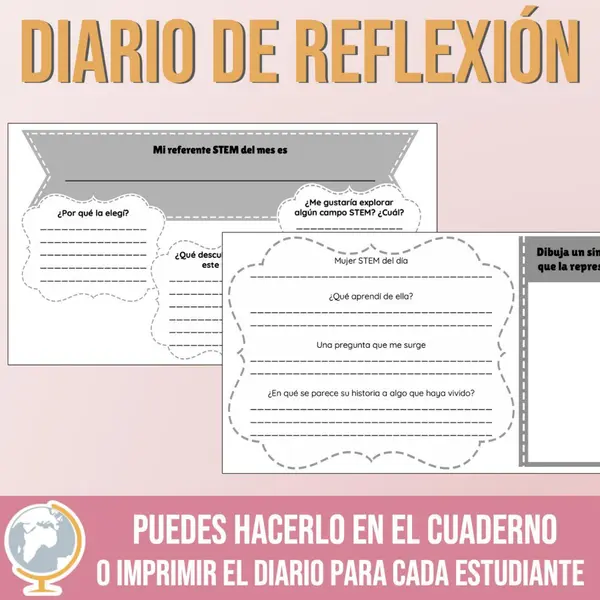 Mes internacional de la Mujer - Mujeres STEM Calendario