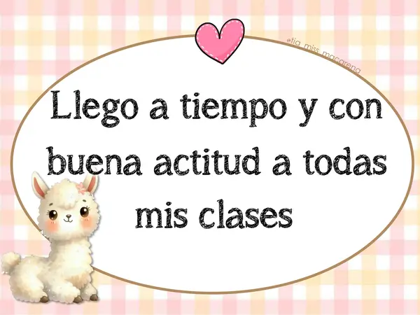 Normas de la sala Llamitas