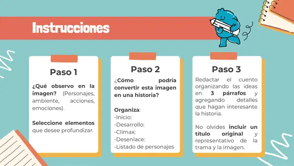 Actividad: Elaborar un cuento a partir de una imagen 