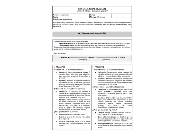 Temporalidad (género policial)