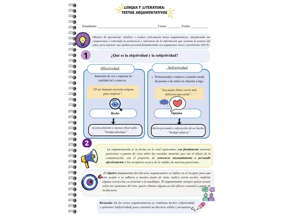 Textos  argumentativos