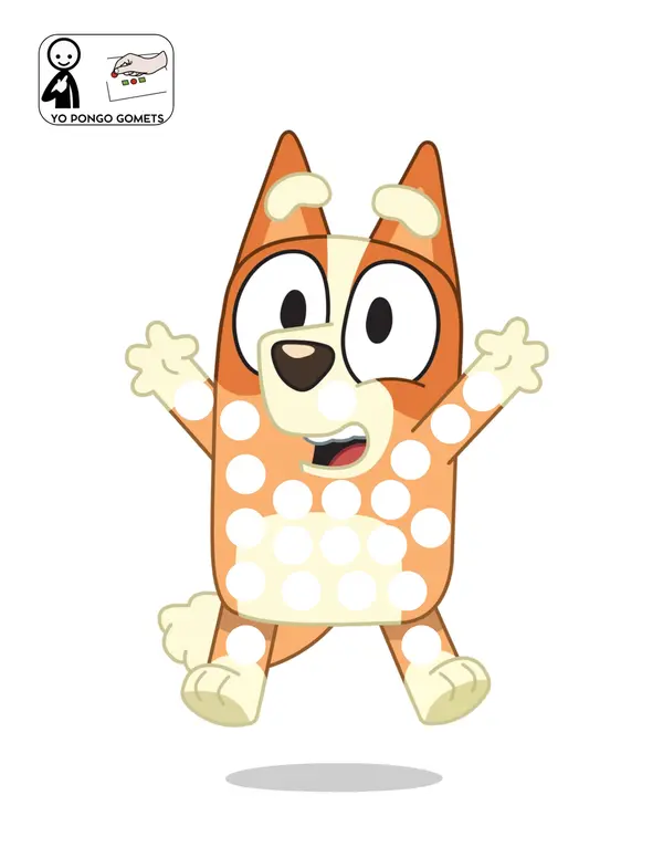 Libro de Gomets - BLUEY