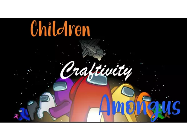 Children among-us Craftivity